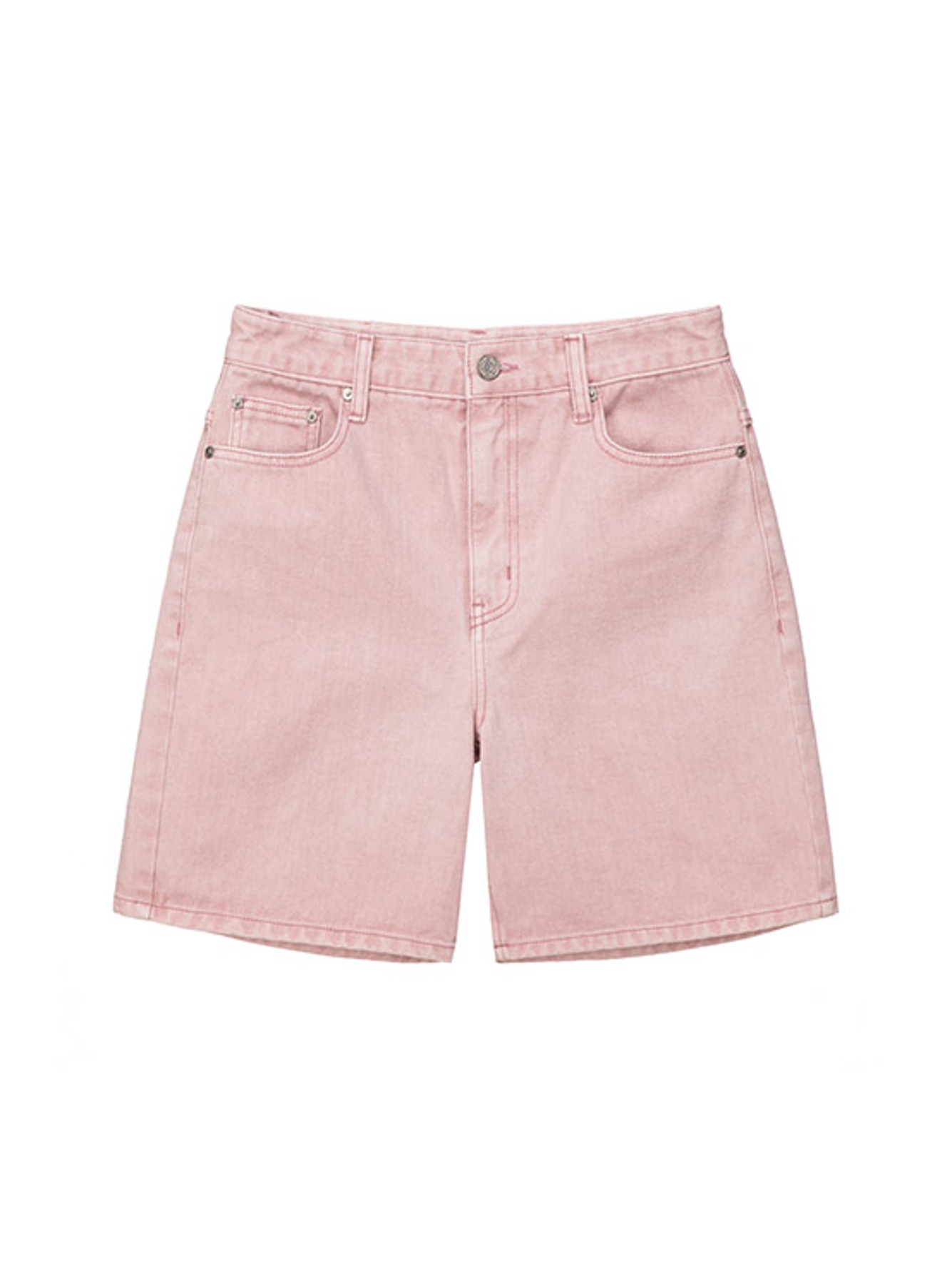 Color Denim Shorts in Pink VJ4SL155-72