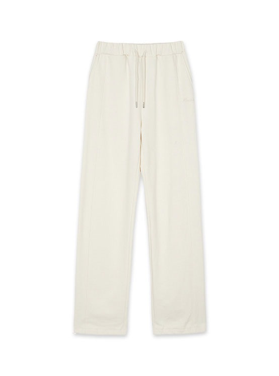 String Cotton Sweatpants in Ivory VW1WL119-03