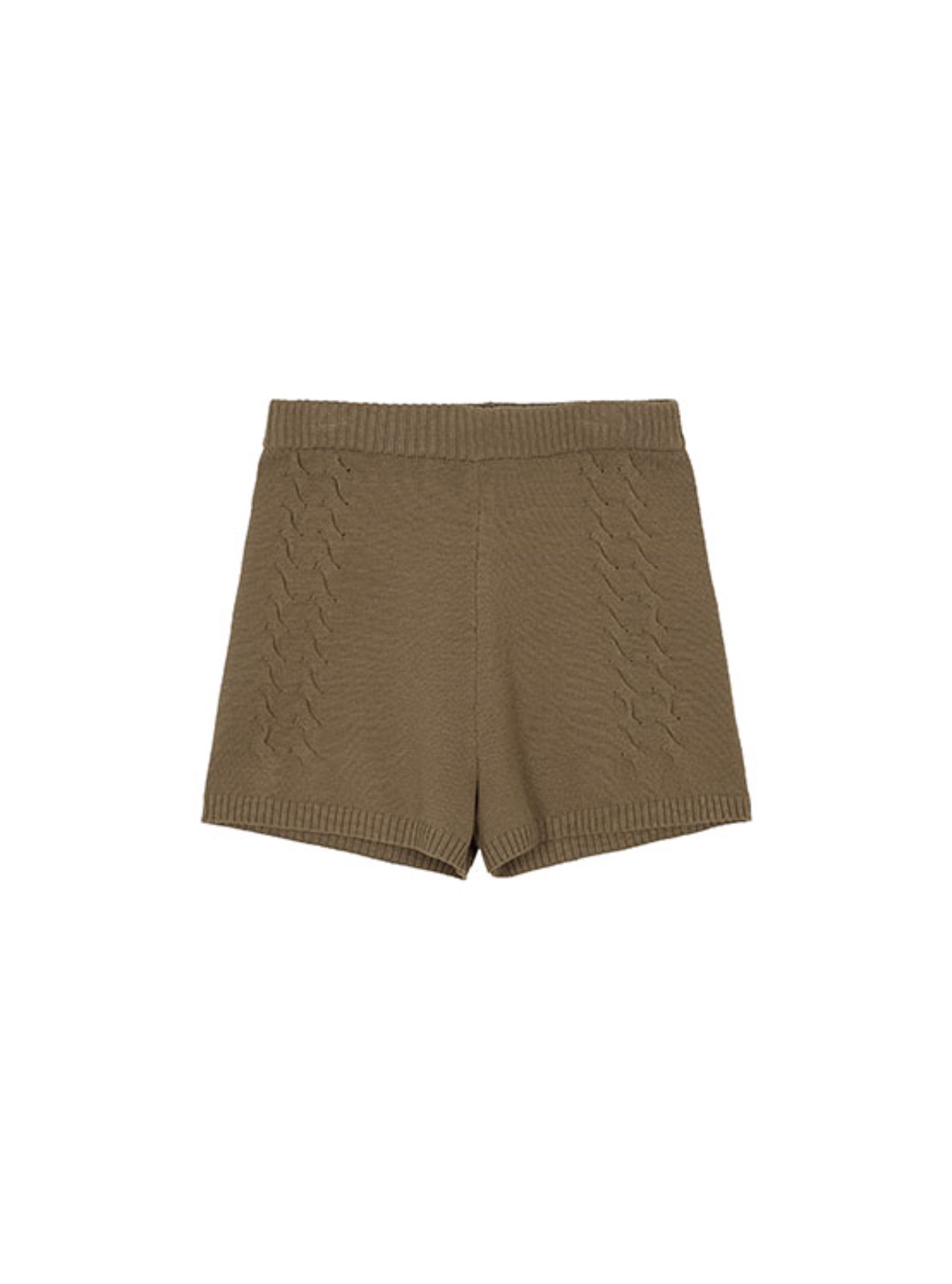 Knit Short Pants in Brown VK2ML149-93