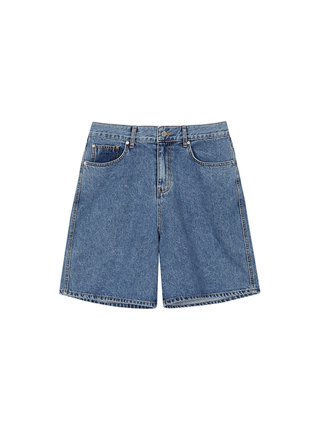 Denim Short Pants in Blue VJ3ML896-22